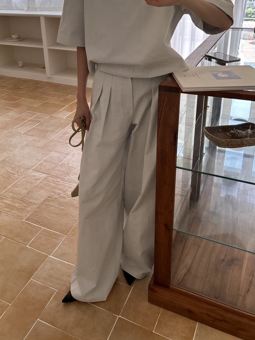 ME MO韓國直郵女裝新款真品熱賣推薦時尚休閑人氣職業休閑褲ME MO休閑褲圖色3